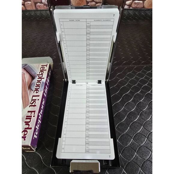 Vintage Telephone List Finder-New #B14 - Picture 4 of 8